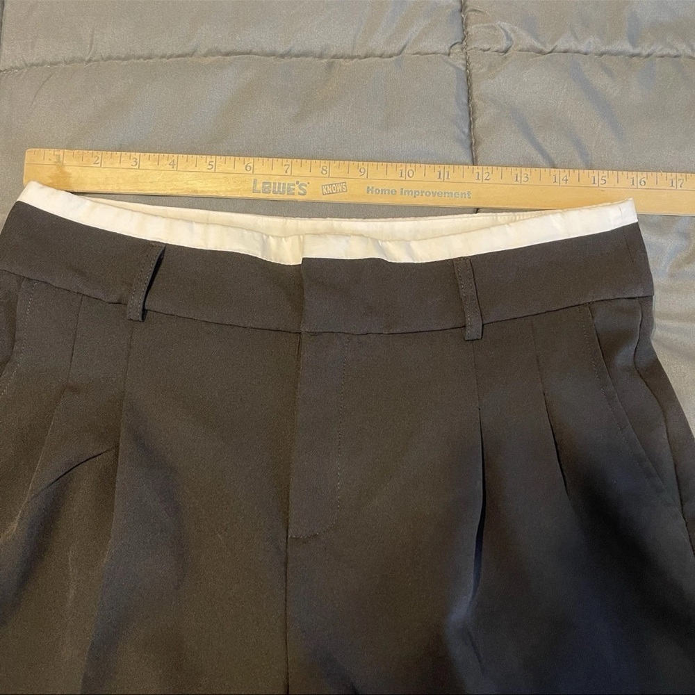 No Boundaries Double Waistband Twill Trousers Womens Black Size M - Picture 5 of 8